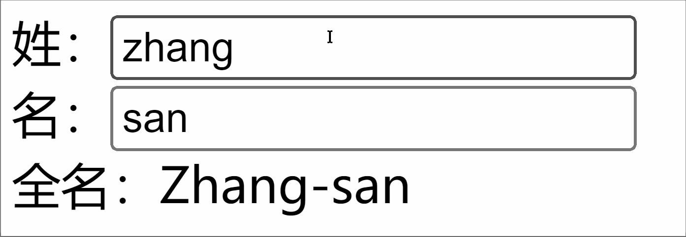 computed 效果